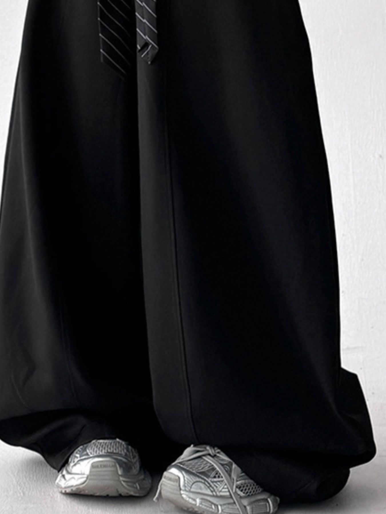 Men's Plus Size Wide Leg Pants