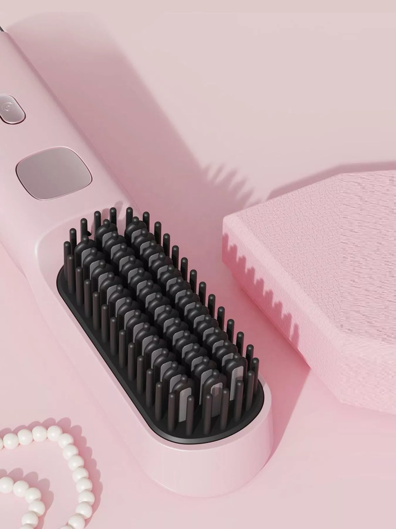 Portable Heated Hair Straightening Comb