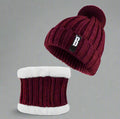 Women’s Winter Beanie Hat & Scarf – Warm Knitted Skull Cap Style