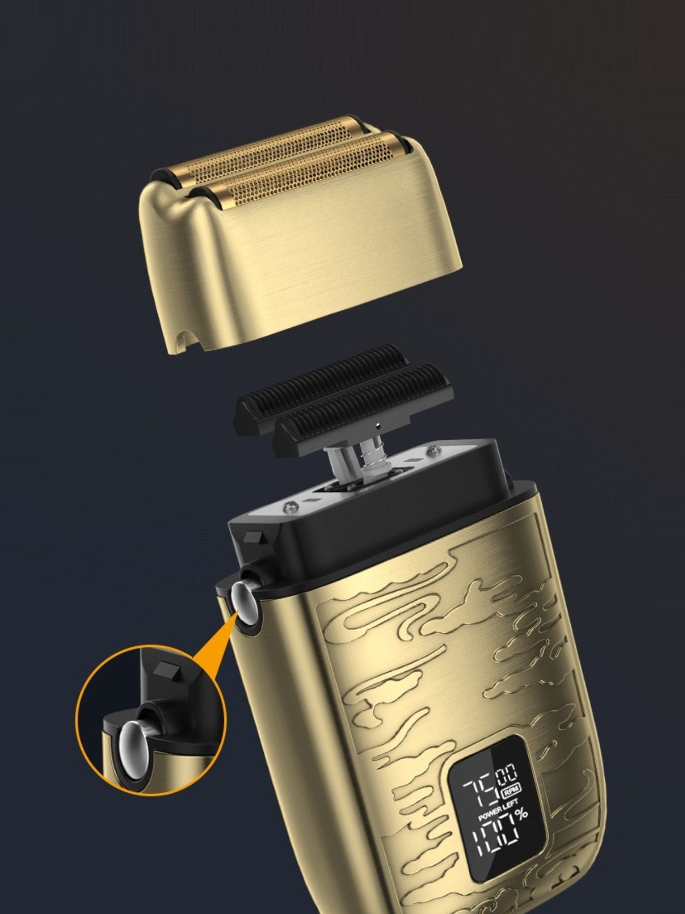 Electric Foil Shaver with LED Display