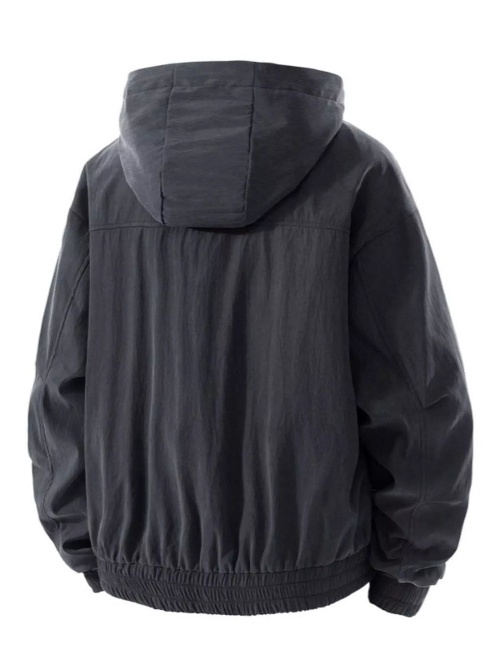 Men's Plus Size Casual Hooded Lightweight Windbreaker Jacket