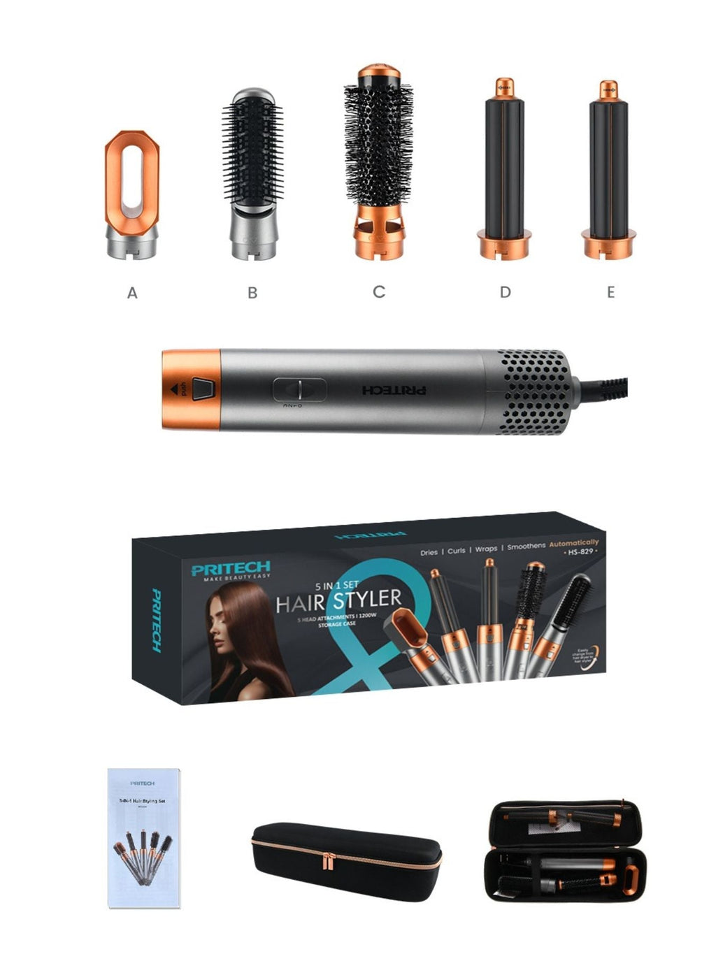 Fast Heating Hot Air Brush