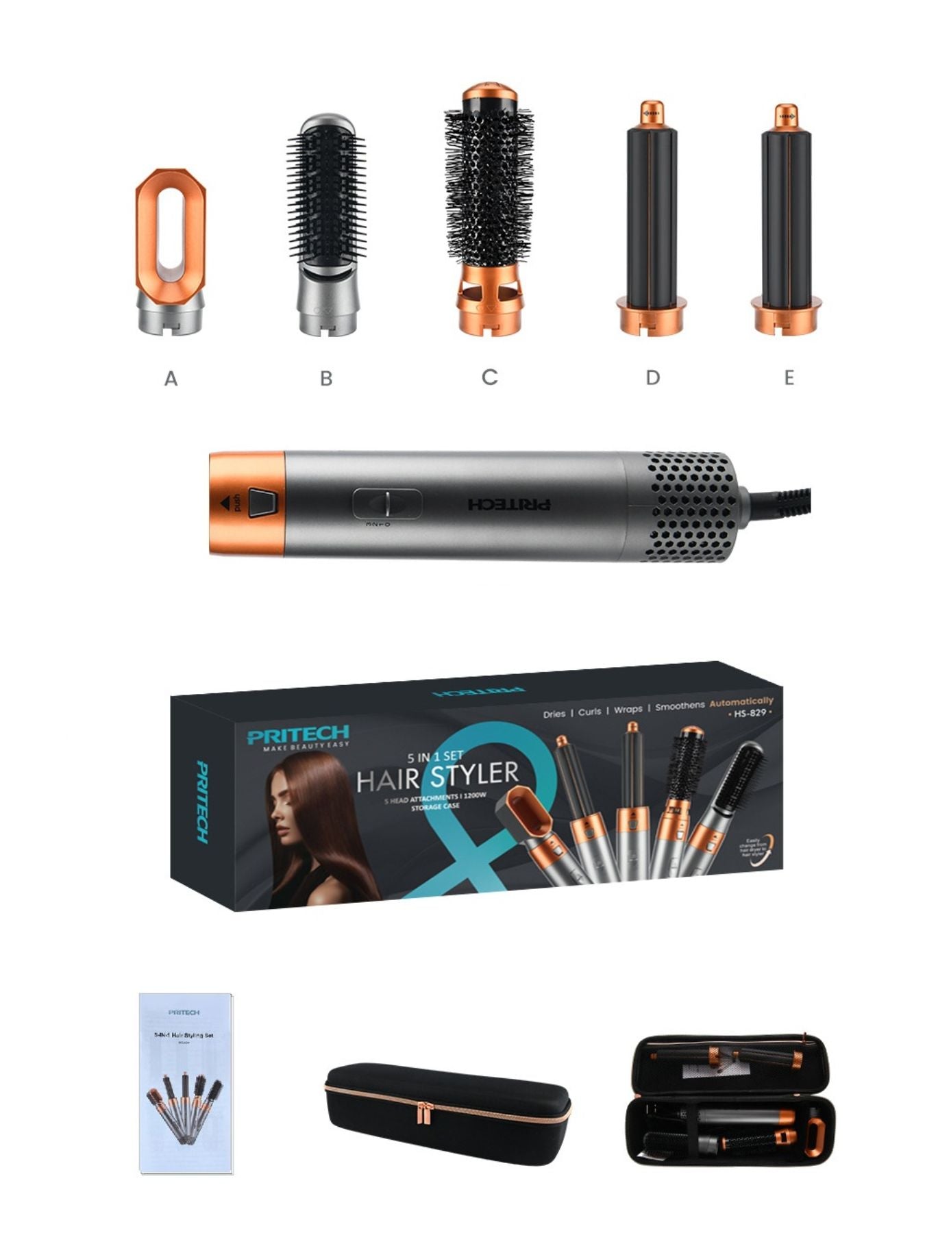 Fast Heating Hot Air Brush