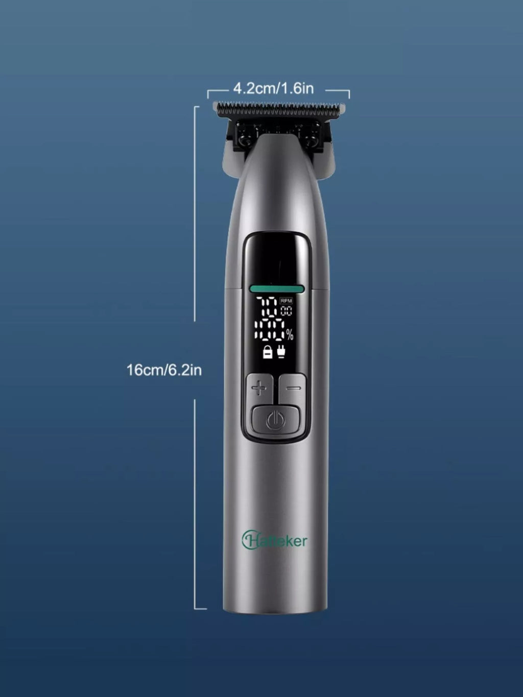Cordless Hair Clipper with LED Display