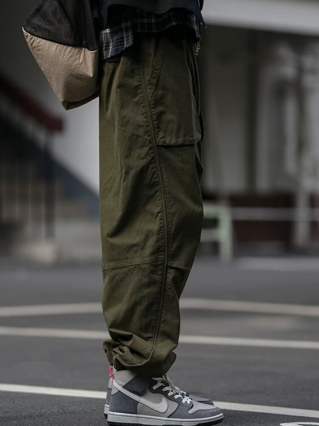 Men's Plus Size Relaxed Fit Cargo Pants