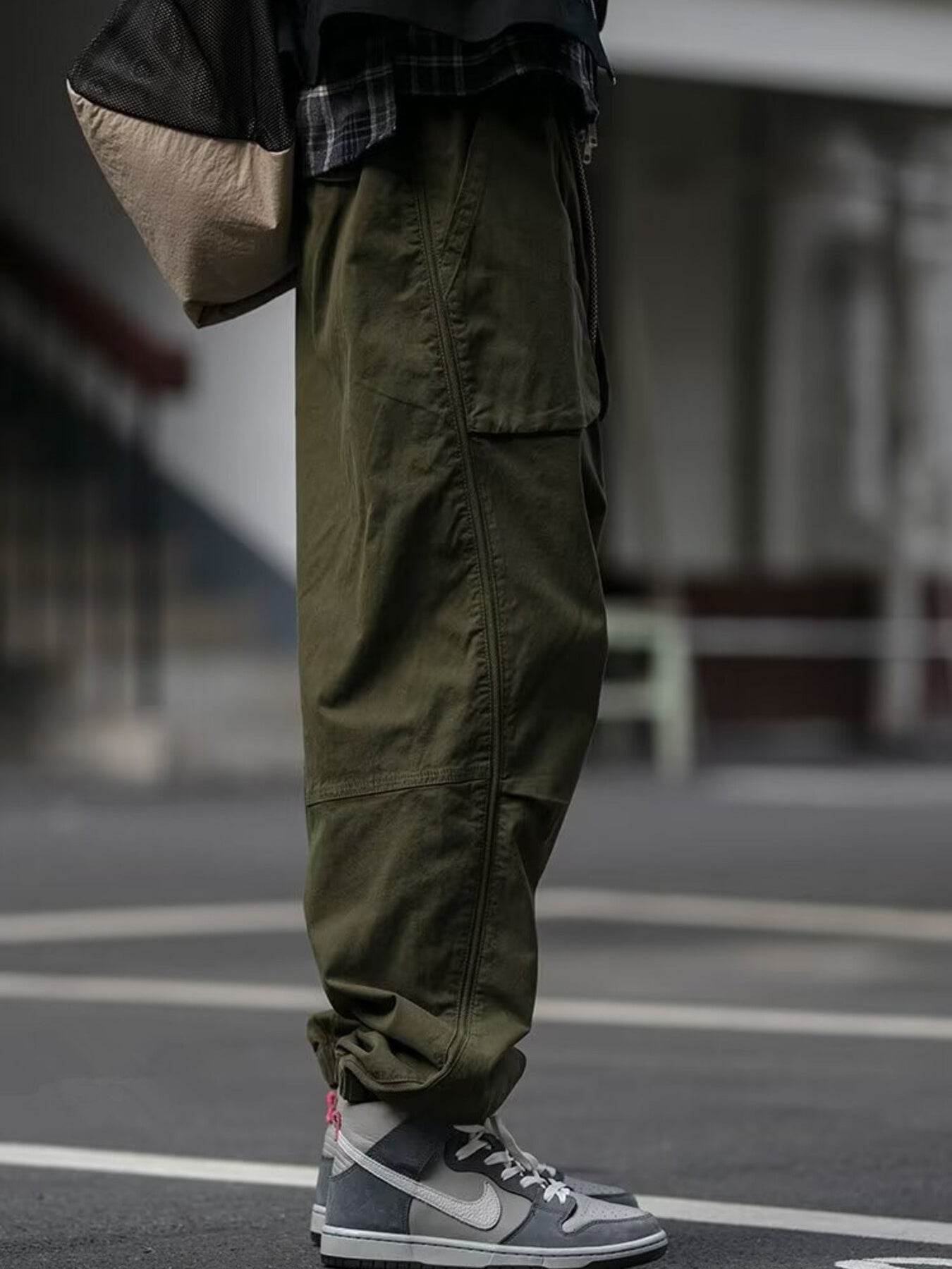 Men's Plus Size Relaxed Fit Cargo Pants