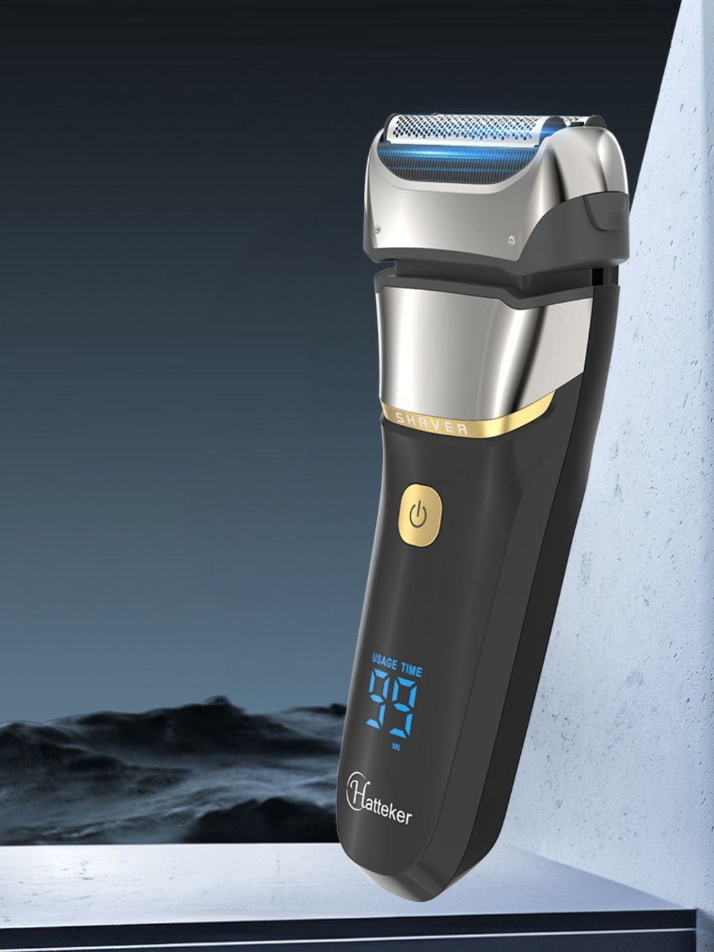 Electric Foil Shaver with LED Display