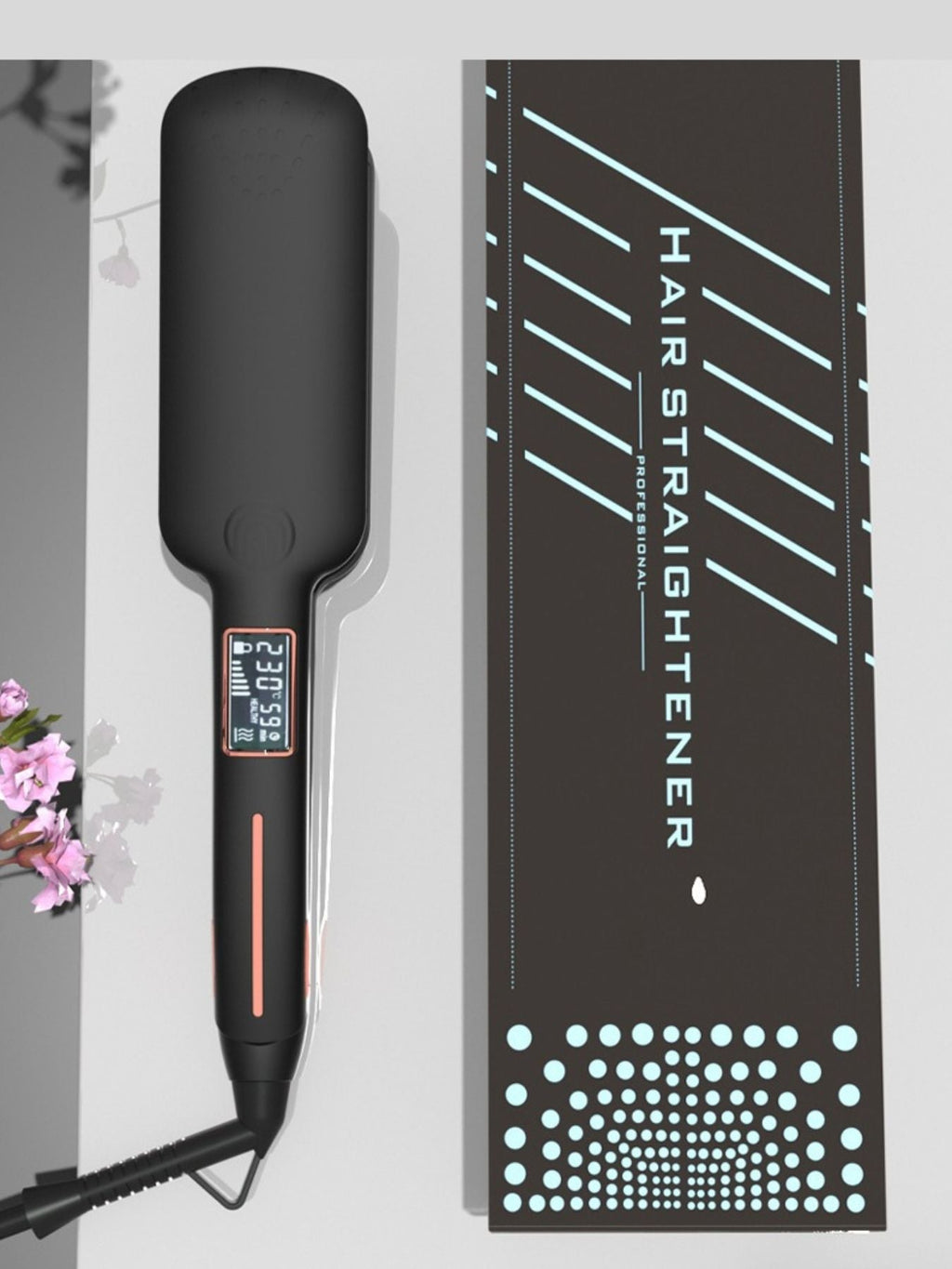 Adjustable Temperature Hair Straightener