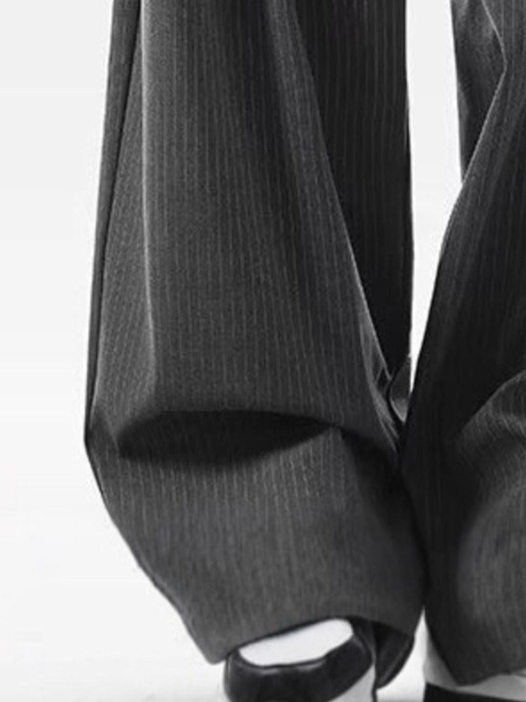 Men's Plus Size Wide Leg Striped Pants
