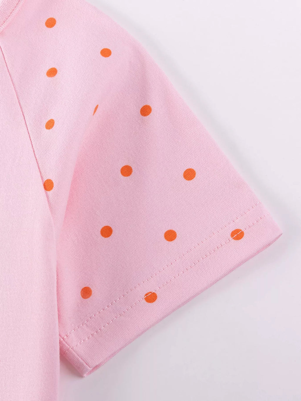 Children's Cherry Short Sleeve Casual Dress