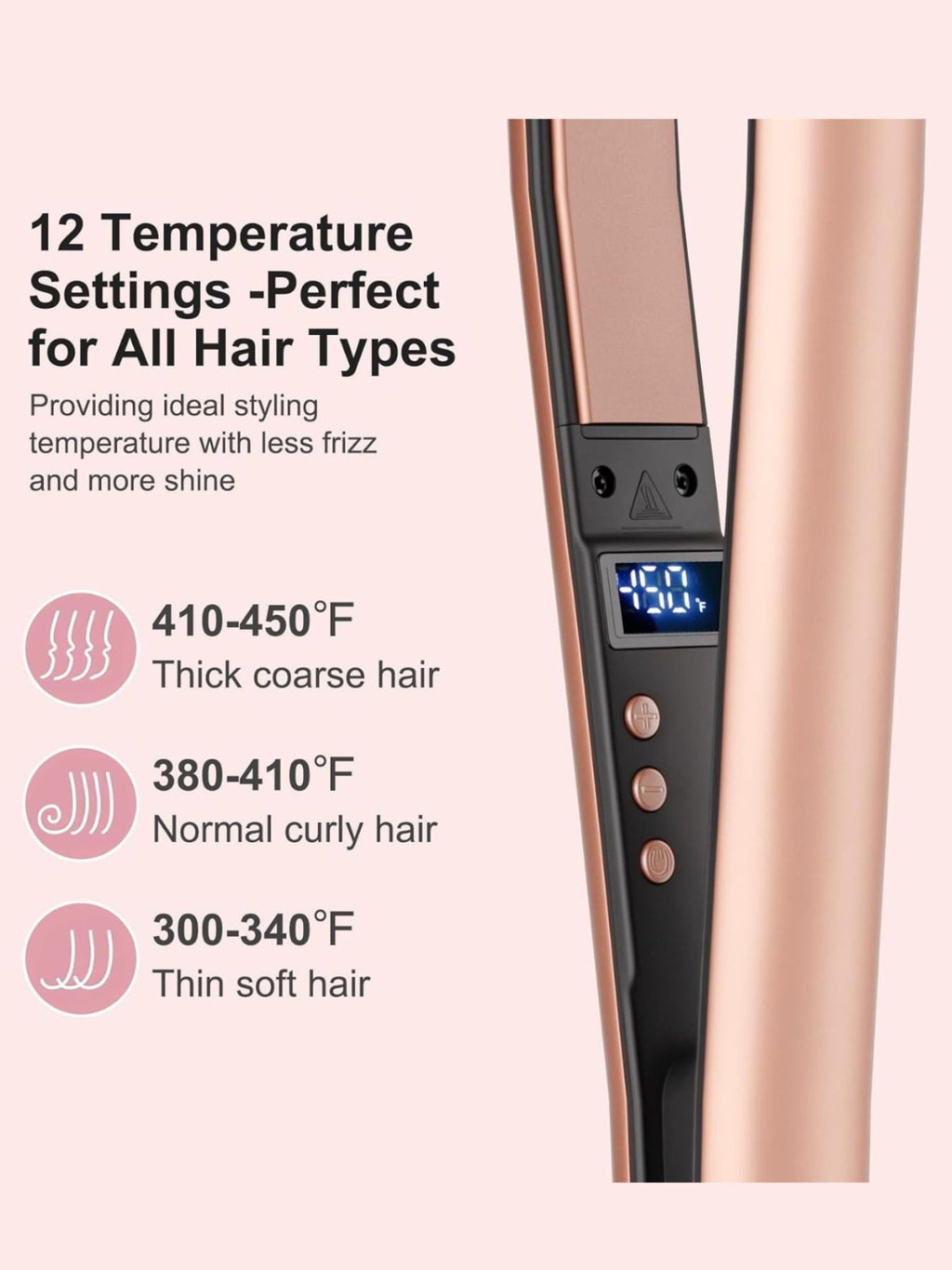 Fast Heating Hair Straightener