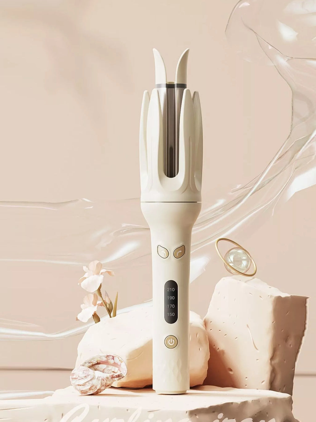 Automatic Rotating Hair Curling Iron