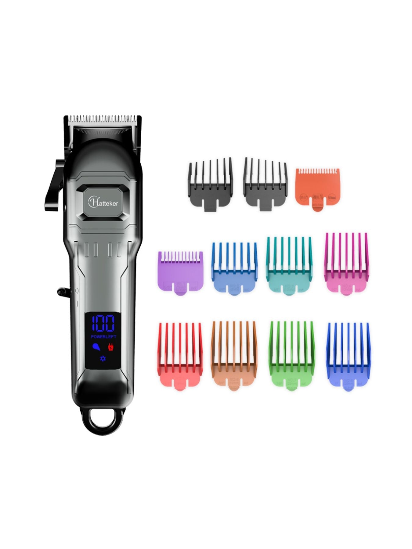 Cordless Hair Clipper with LED Display