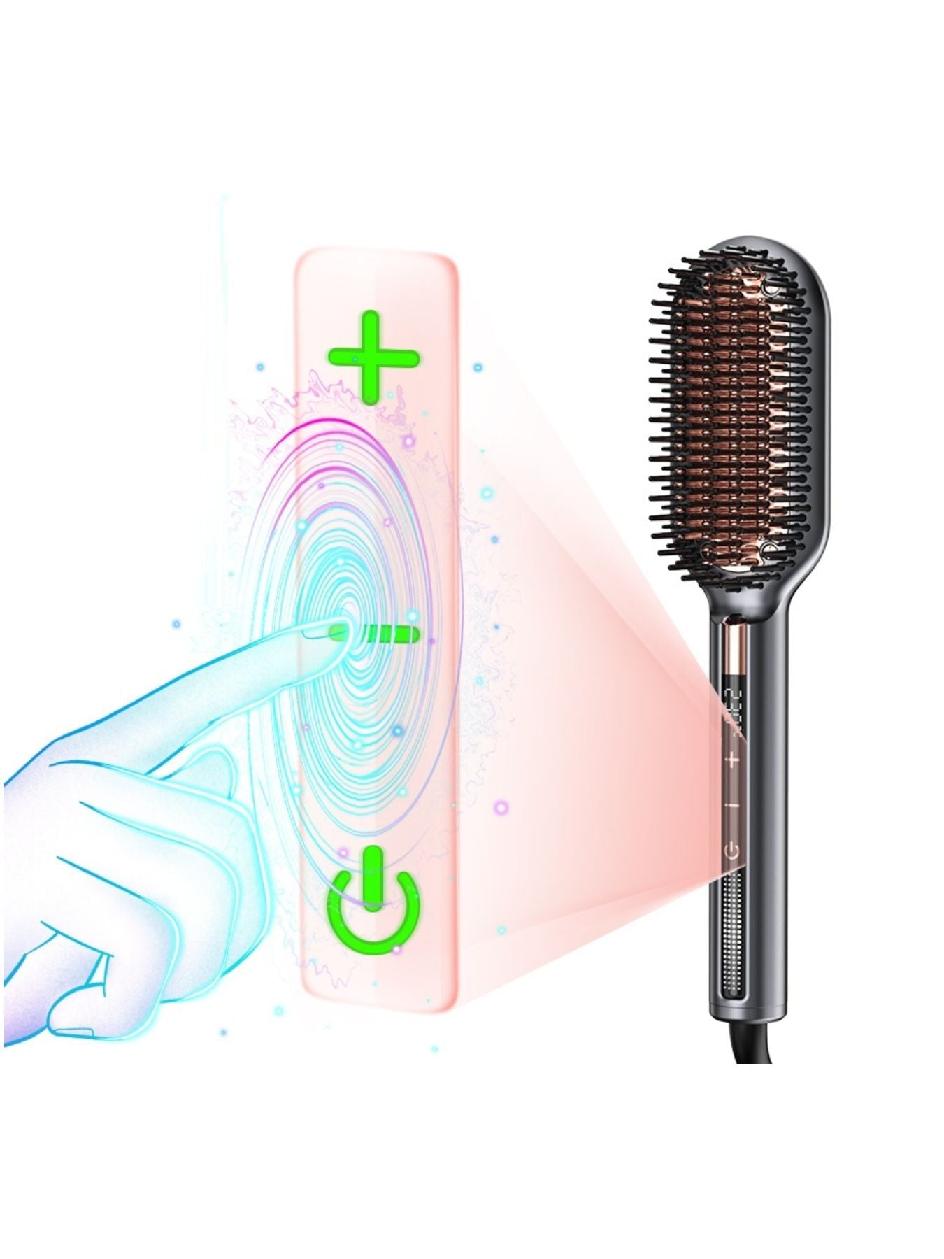 Fast Heating Hair Straightening Comb