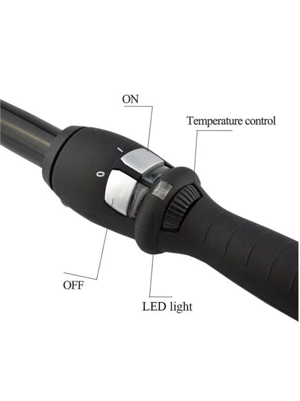 Adjustable Temperature Curling Iron