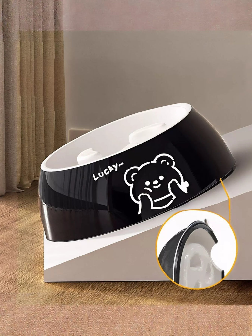 Cute Cartoon Pattern Pet Bowl