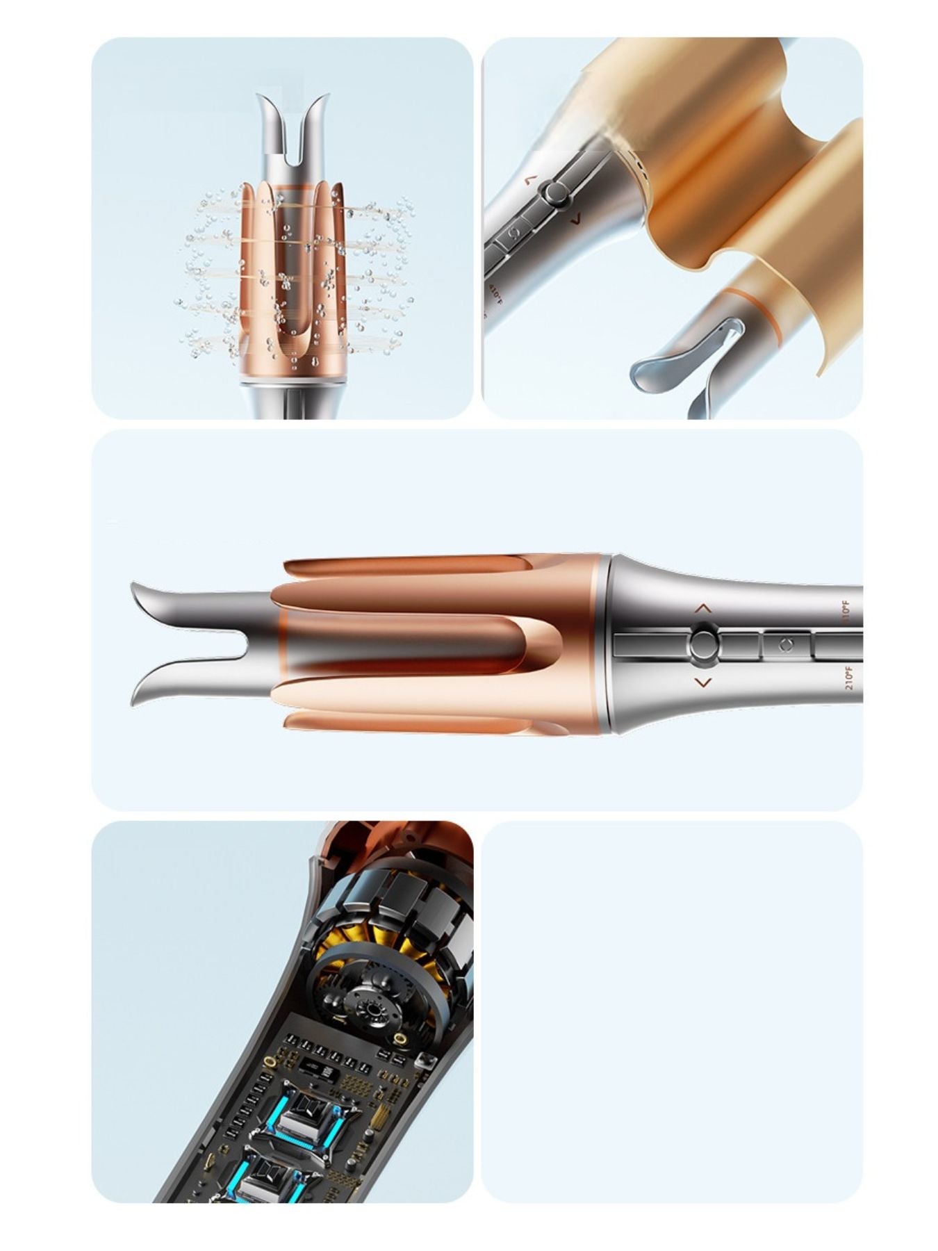 Automatic Rotating Ceramic Curling Iron