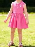 Children's Sleeveless Polo Dress