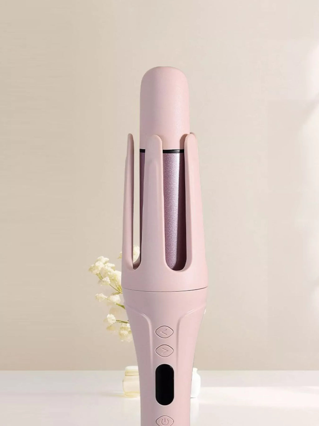 Large Wave Automatic Rotating Curling Iron with 4-Level Temperature Control