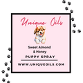 UNIQUE OILS Sweet Almond & Honey Puppy Spray