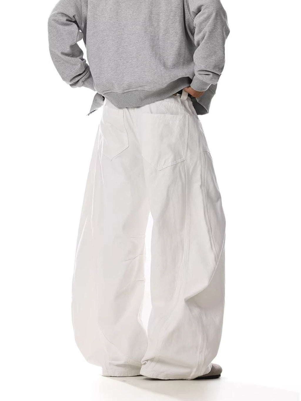 Men's Full Size Wide Leg Pants Plus Size