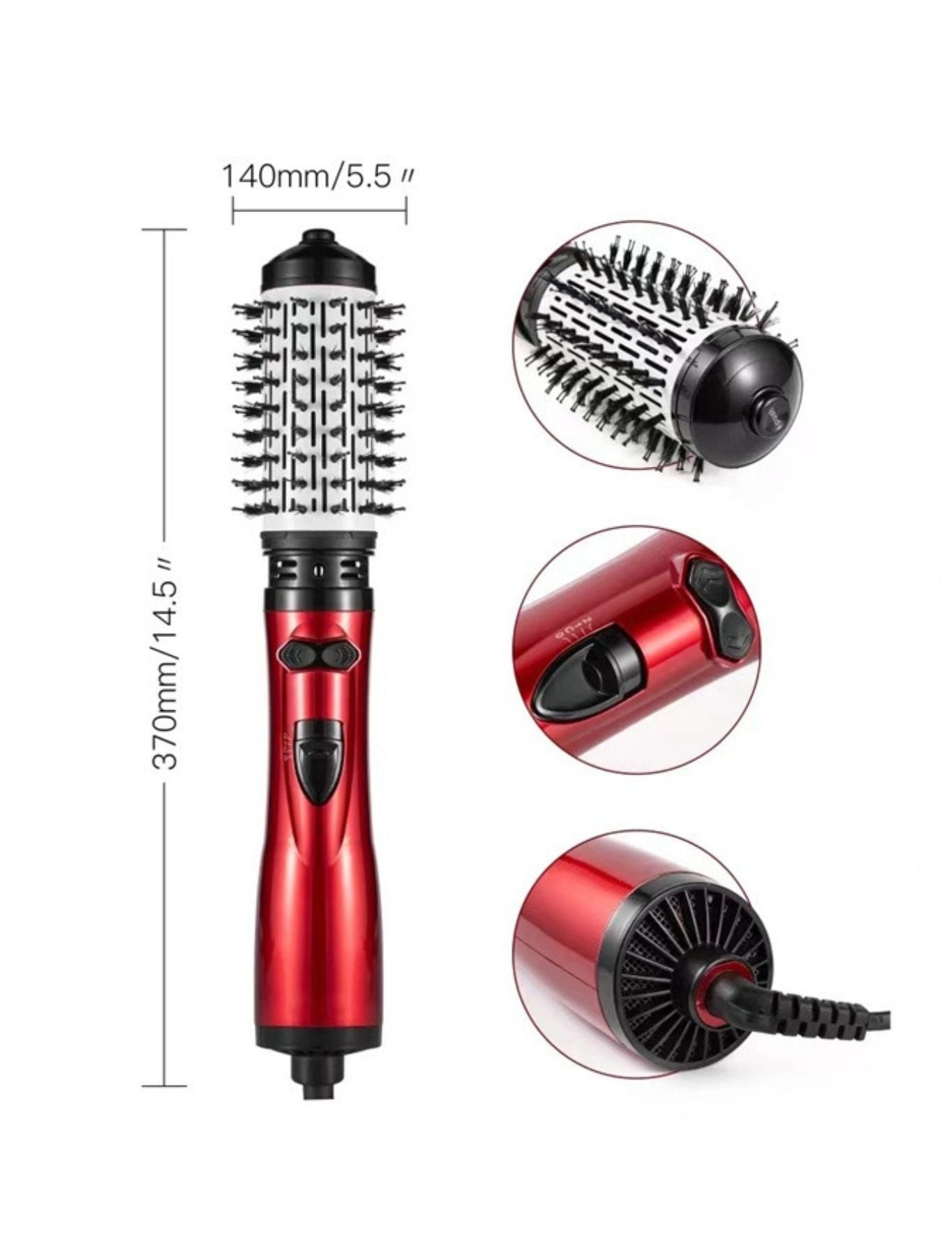 3-in-1 Interchangeable Hot Air Brush