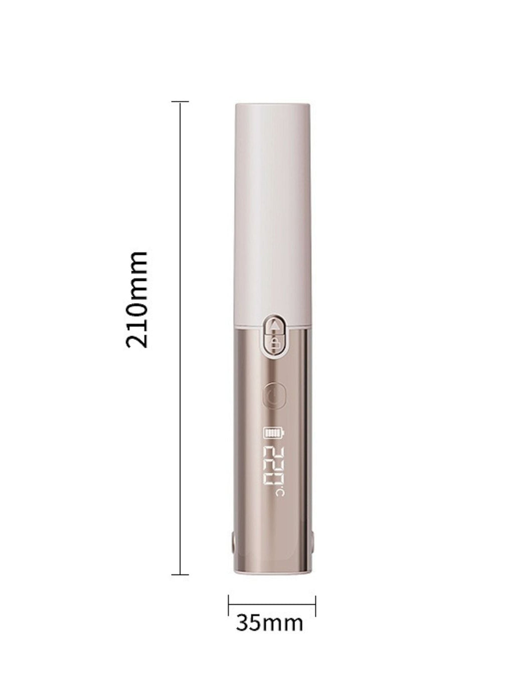 Cordless Automatic Hair Curling Iron