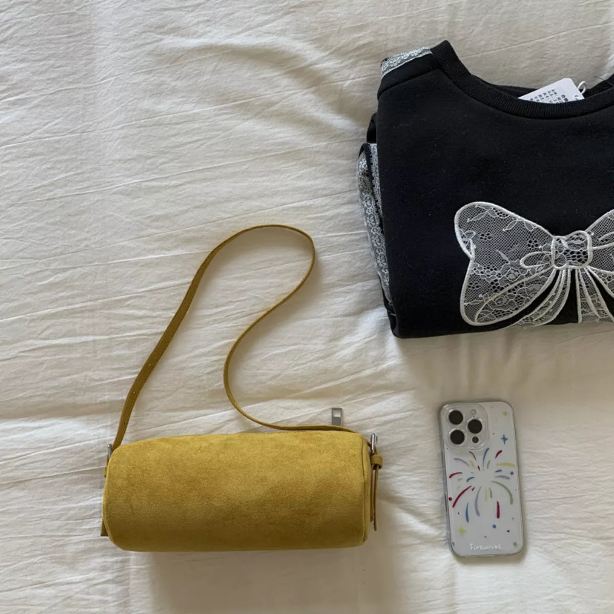 Retro Cylinder Shoulder Bag