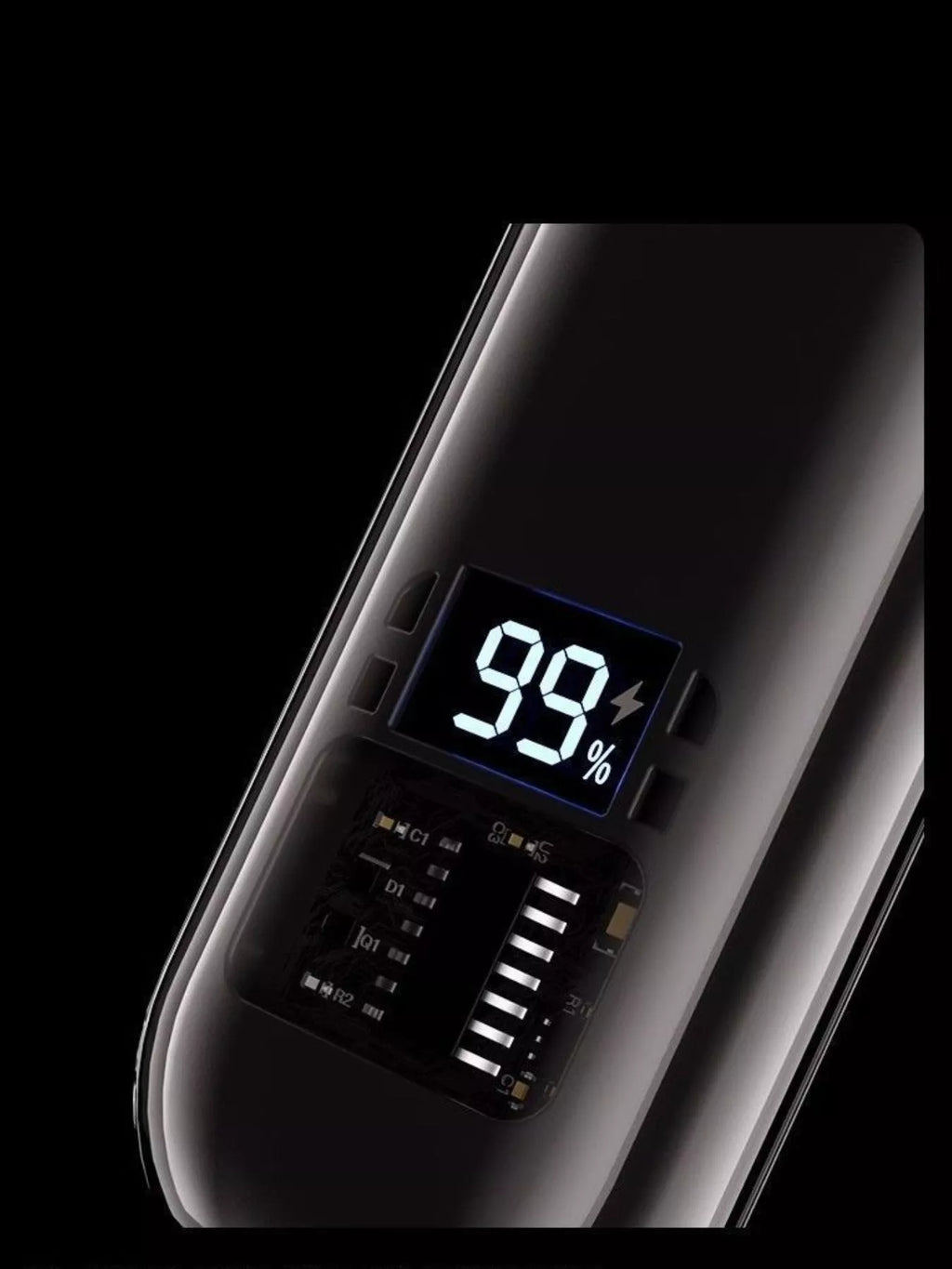 Rechargeable LED Display Nose Hair Trimmer