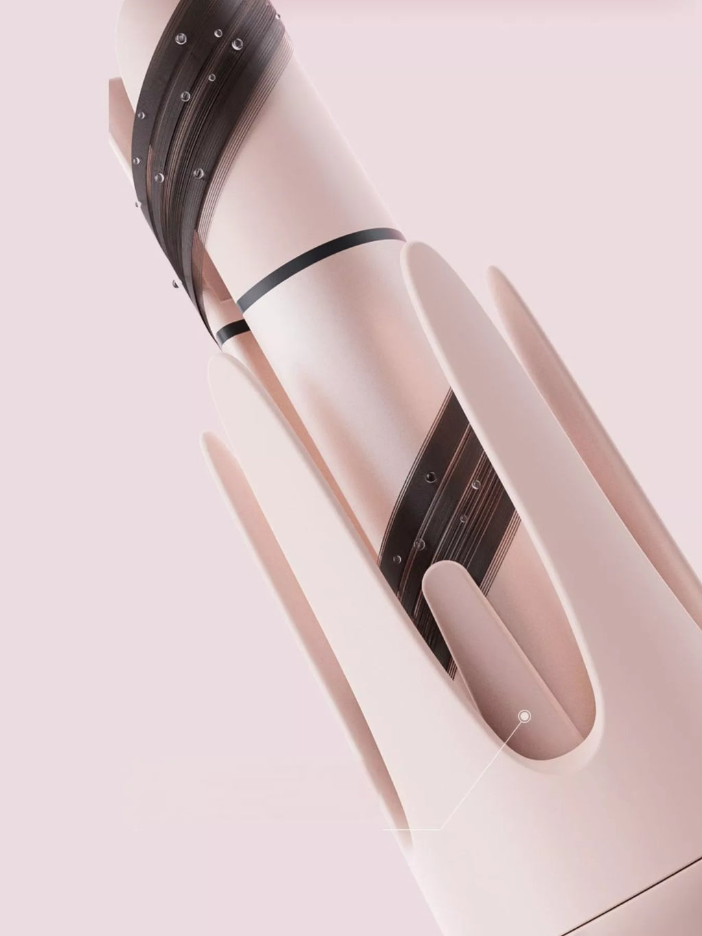 Automatic Rotating Hair Curling Iron