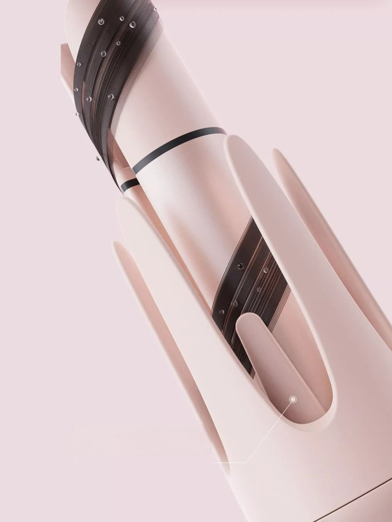 Automatic Rotating Hair Curling Iron