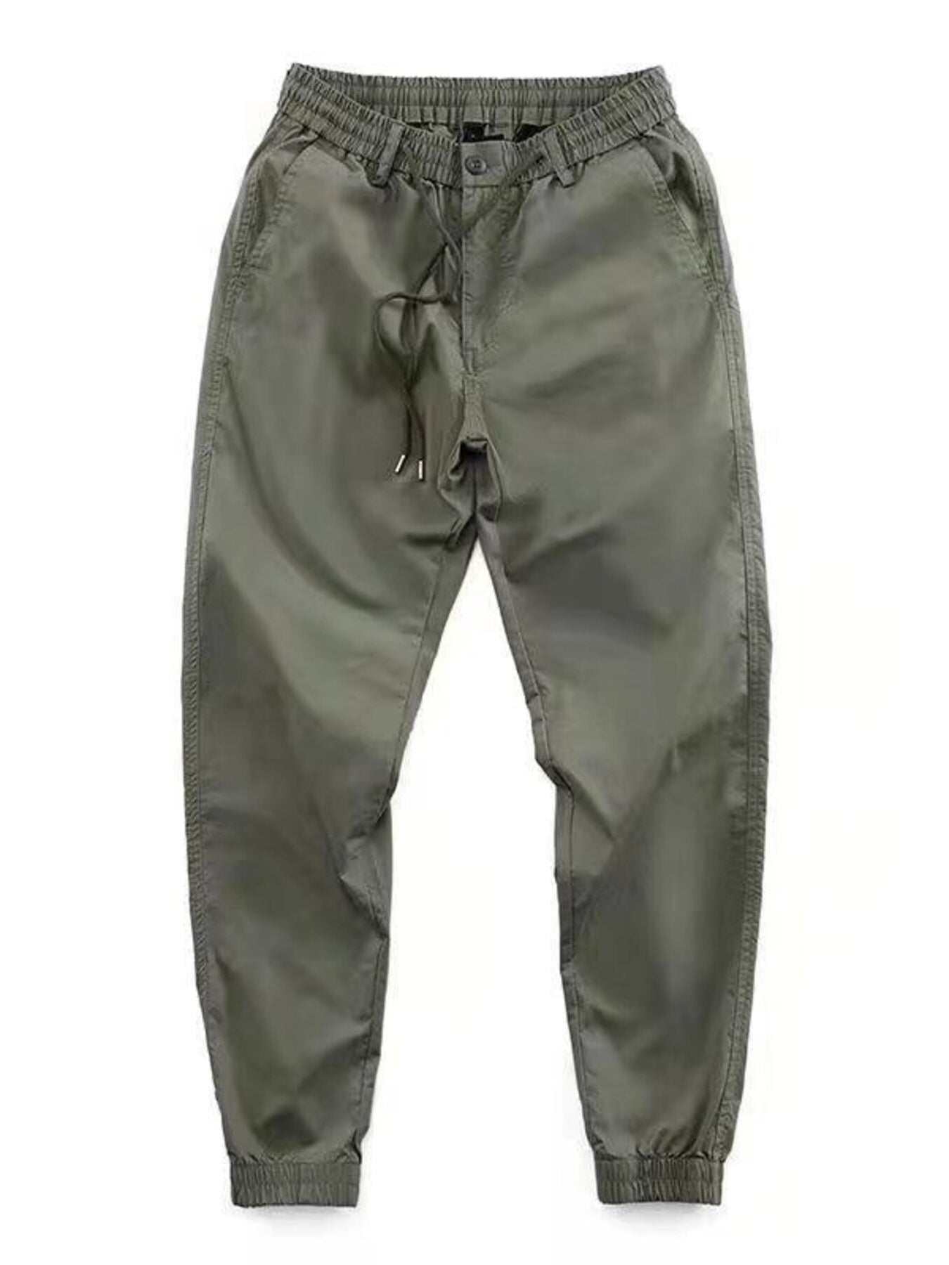 Men's Plus Size Casual Drawstring Loose Fit Joggers