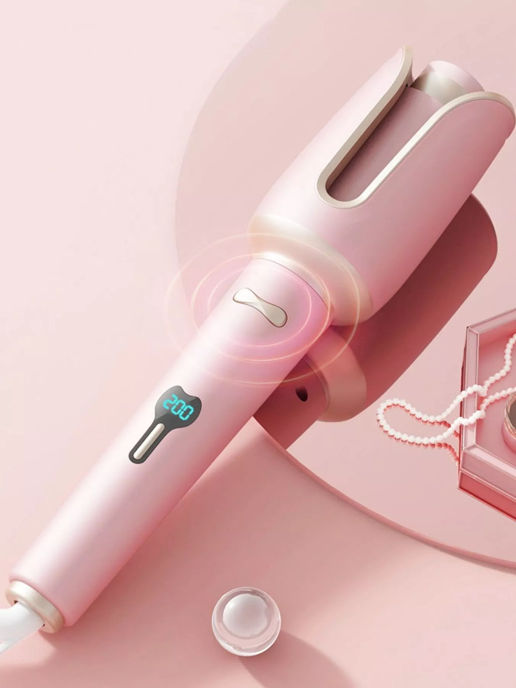 Automatic Rotating Ceramic Hair Curling Iron