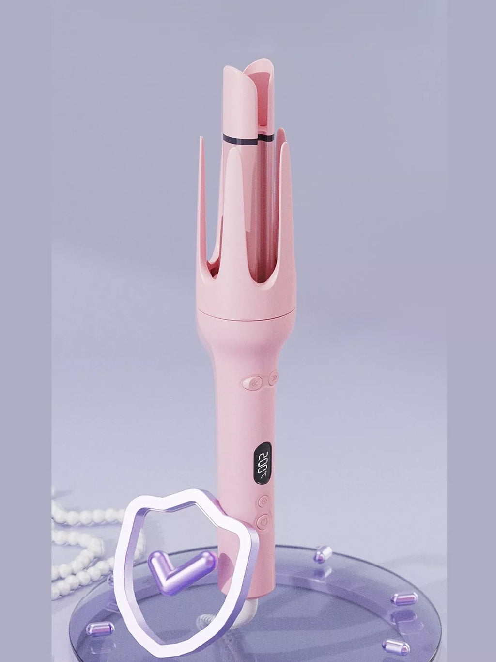 Automatic Rotating Ceramic Hair Curling Iron