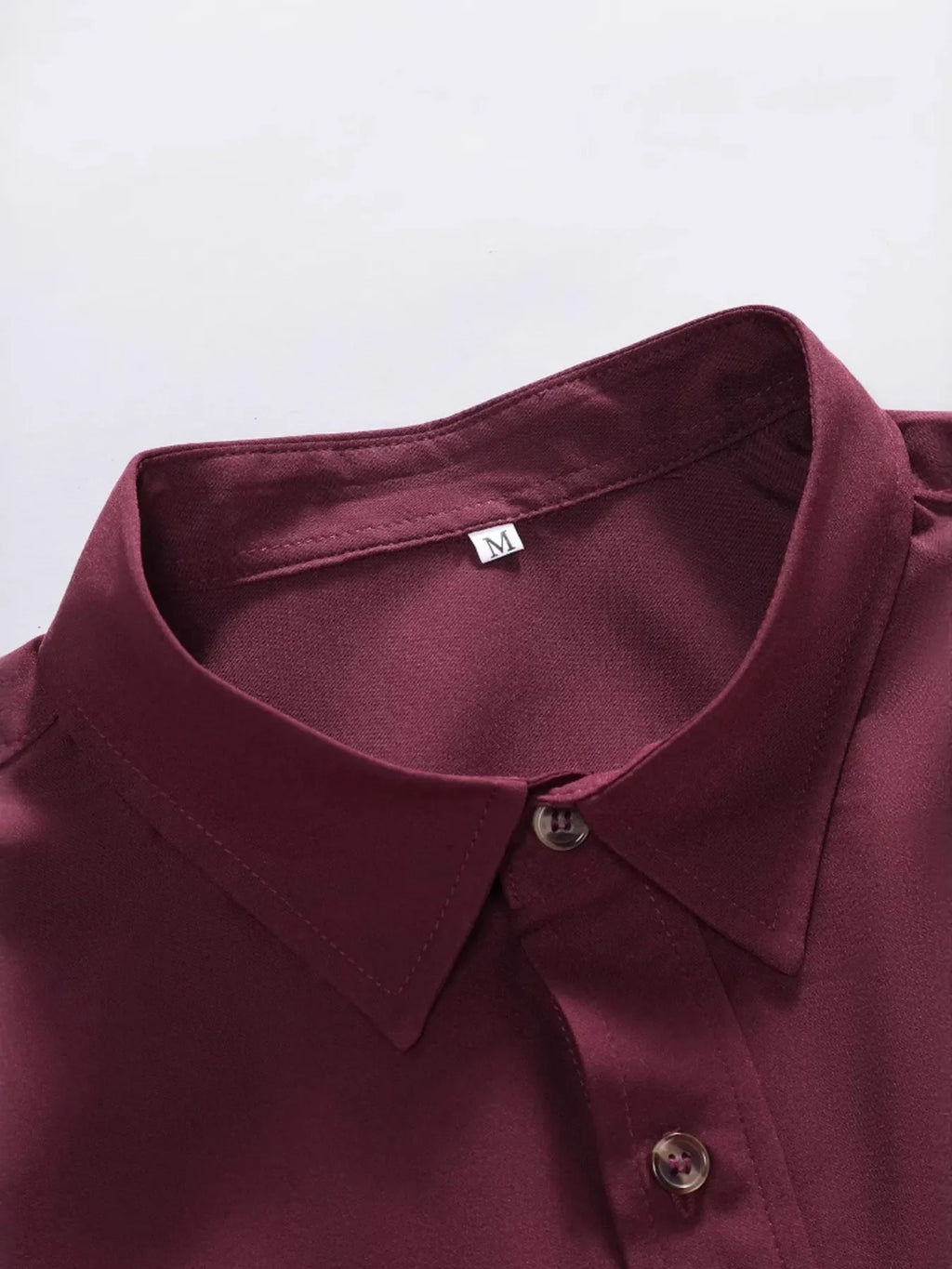 Men's Casual Solid Color Short Sleeve Shirt