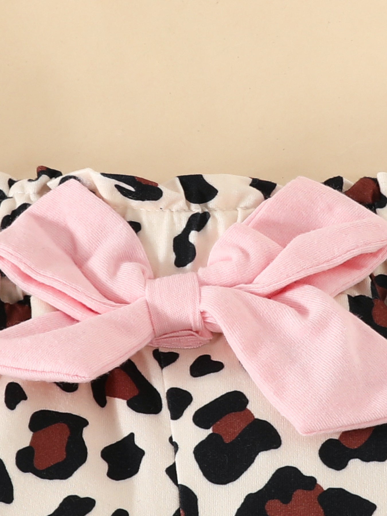 Children's Bunny Long Sleeve Bodysuit and Pants Set with Headscarf