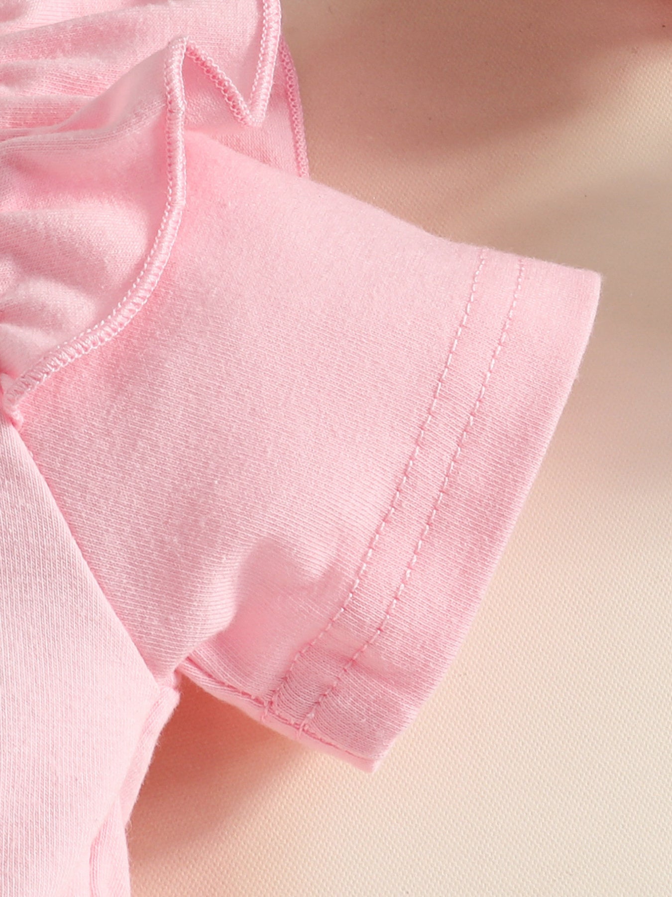 Children's Bunny Print Ruffled Dress with Headband