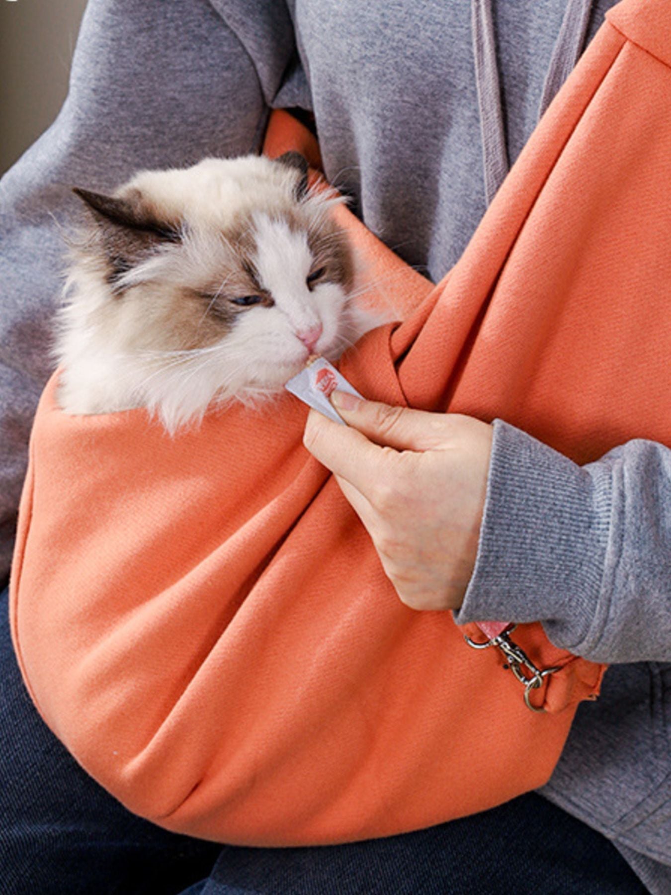 Comfortable Pet Carrier Sling Bag