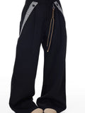 Men's Plus Size Wide Leg Pants