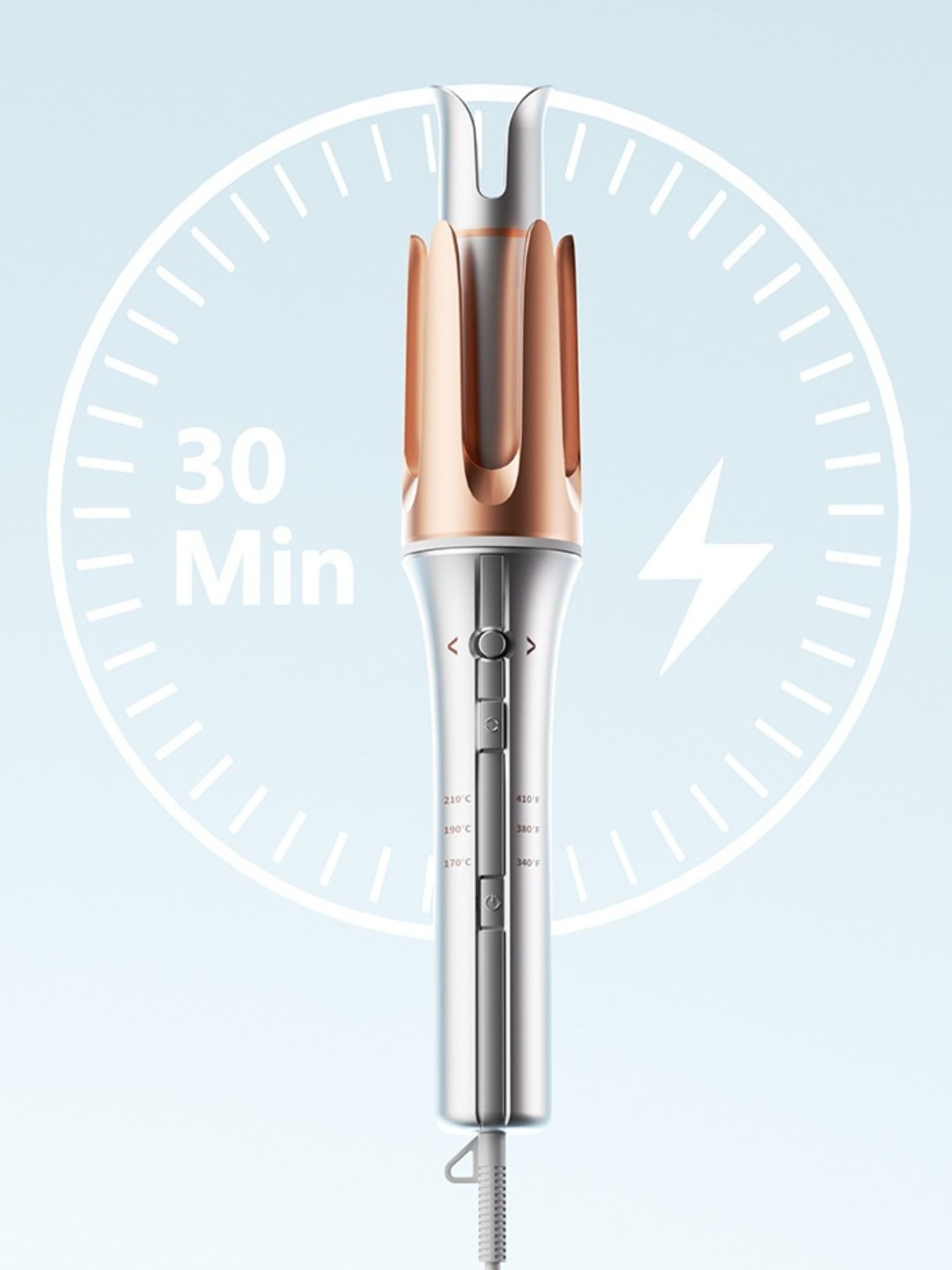 Automatic Rotating Ceramic Curling Iron