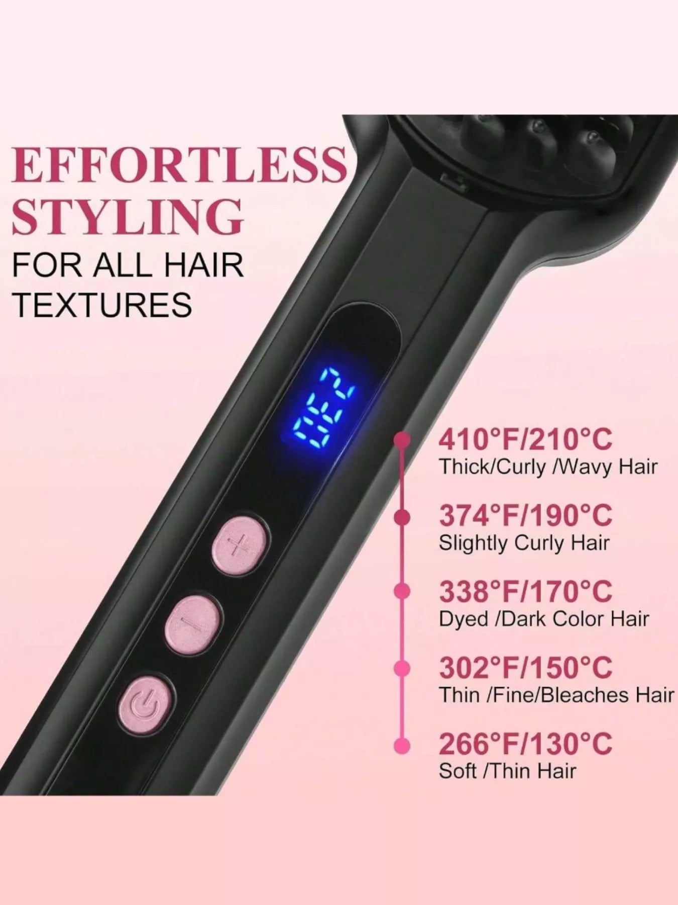 Frizz-Free Hair Straightening Comb