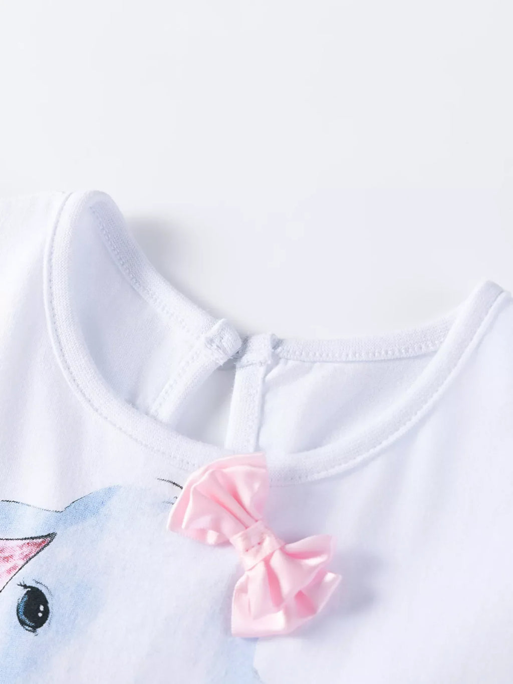 Children's Elephant Polka Dot Ruffle Hem Dress