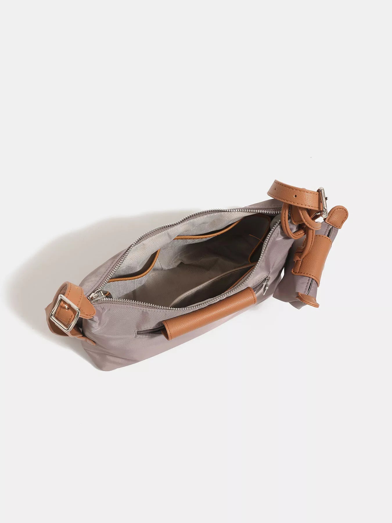 Nylon Hobo Shoulder Bag with Coin Purse