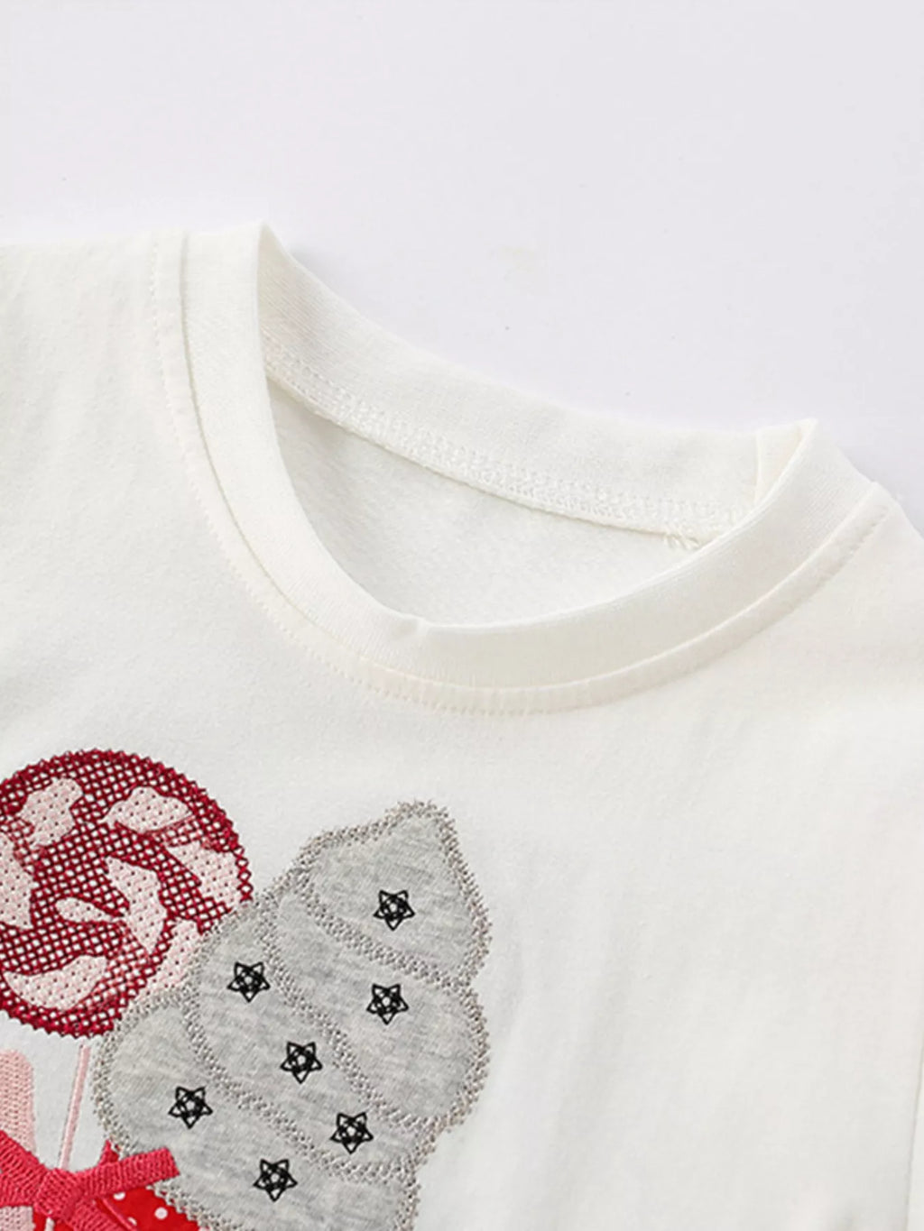 Children's Short Sleeve Ruffle Hem T-Shirt
