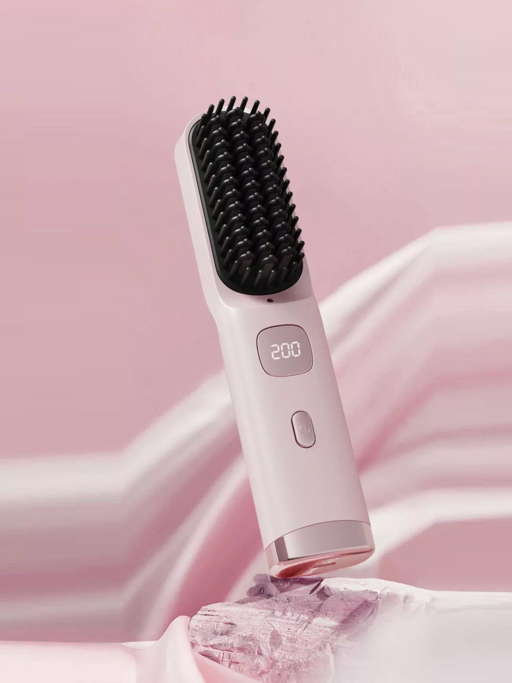 Portable Heated Hair Straightening Comb