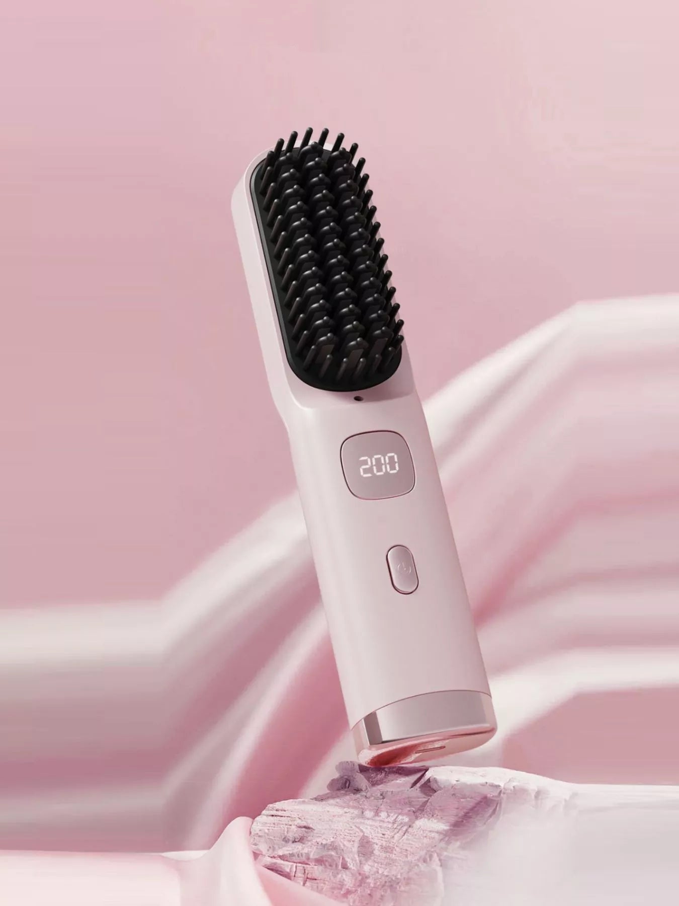 Portable Heated Hair Straightening Comb