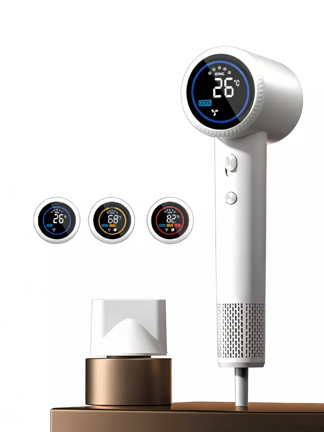 Smart Temperature Control Household Hair Dryer