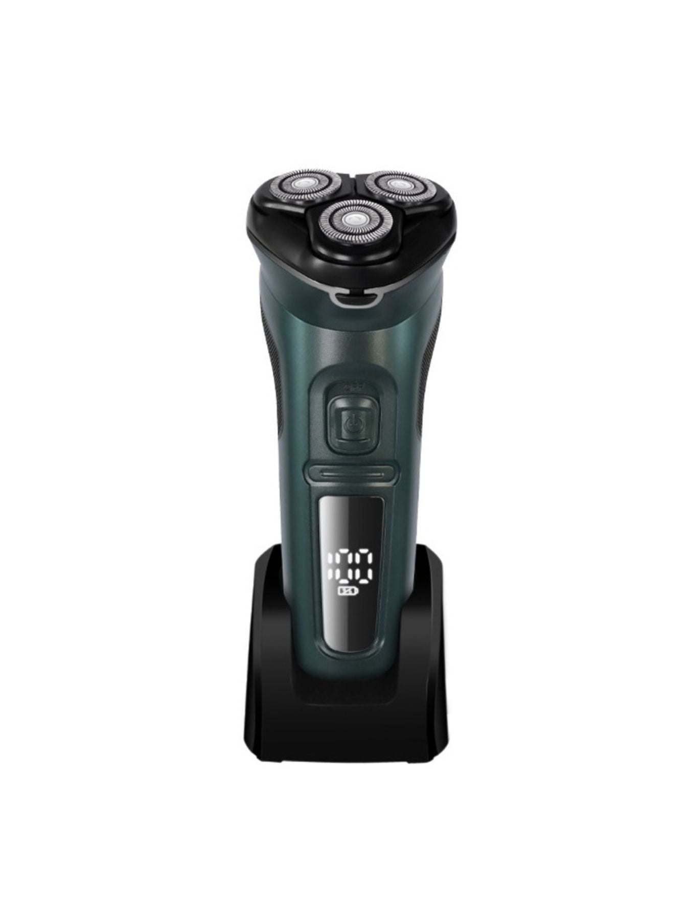 Rechargeable Rotary Electric Shaver with LED Display