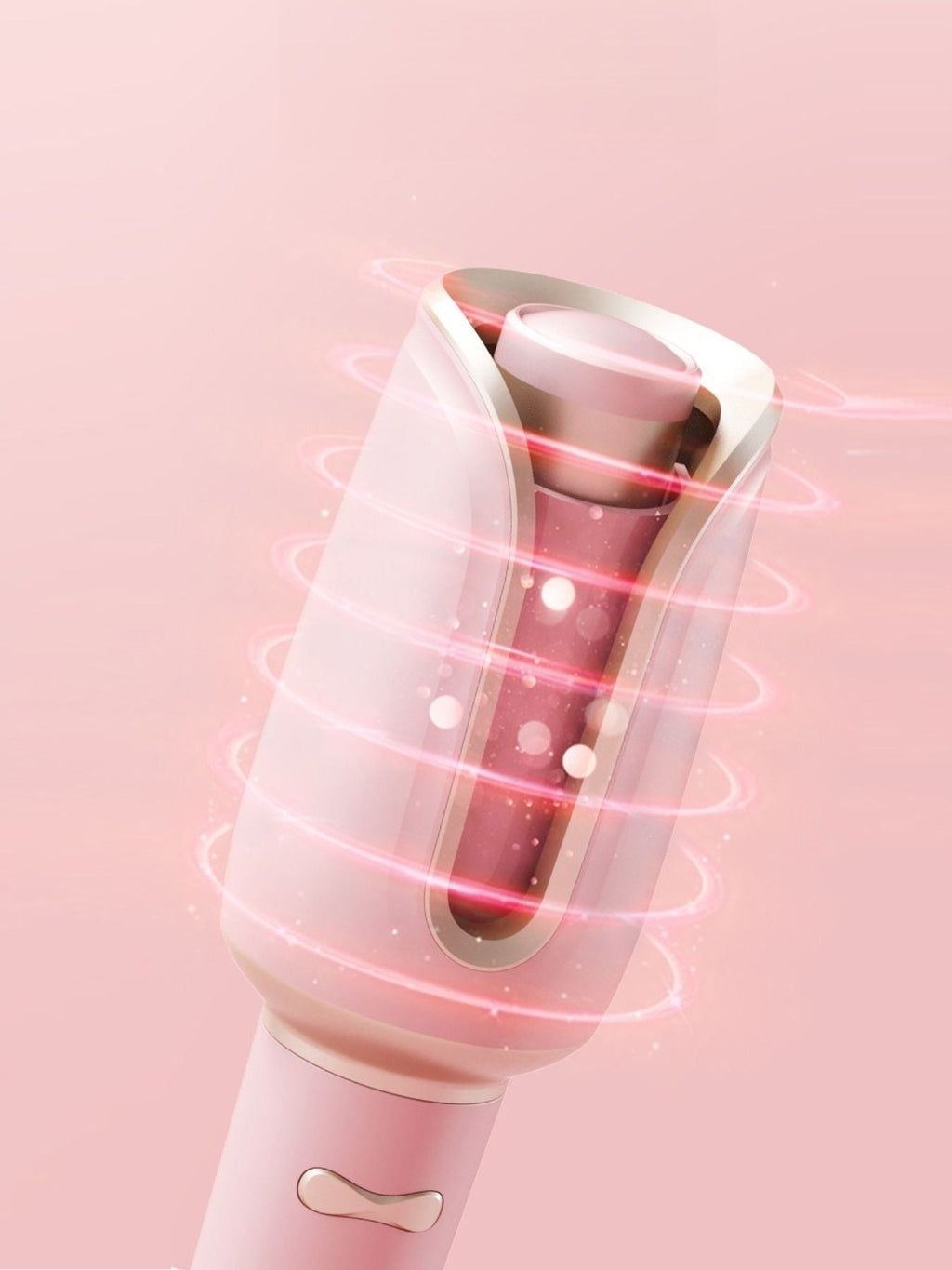 Automatic Rotating Ceramic Hair Curling Iron