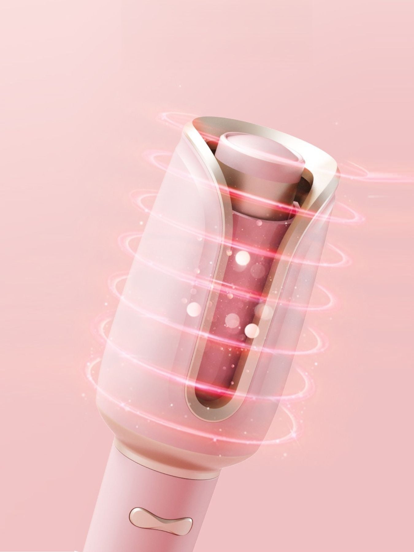 Automatic Rotating Ceramic Hair Curling Iron